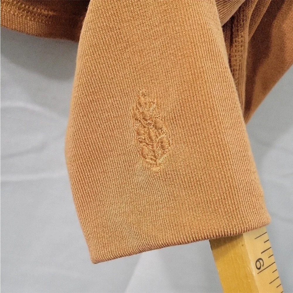 Free People Women’s Tan Long Sleeve Sweatshirt Size XS - Picture 6 of 9